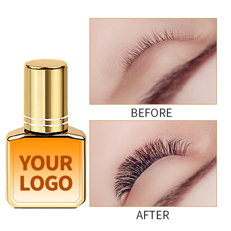 Korea Lash Clear Glue Latex Eyelash Eye Adhesive Extension Eyelashes Free Private Low Label Humidity