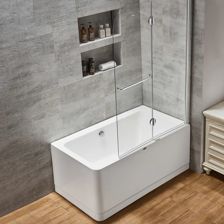 Premium Quality Luxury Tempered Glass Bathroom Door Bath Shower Bathtub Screen Cheap