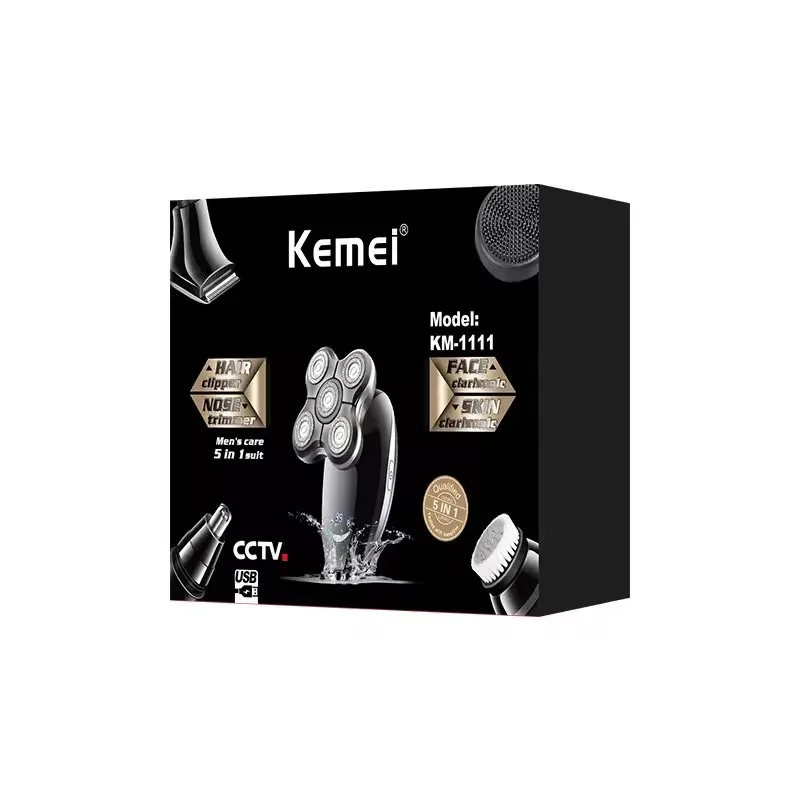 Многофункциональная электробритва Kemei KM-1111 5 в 1