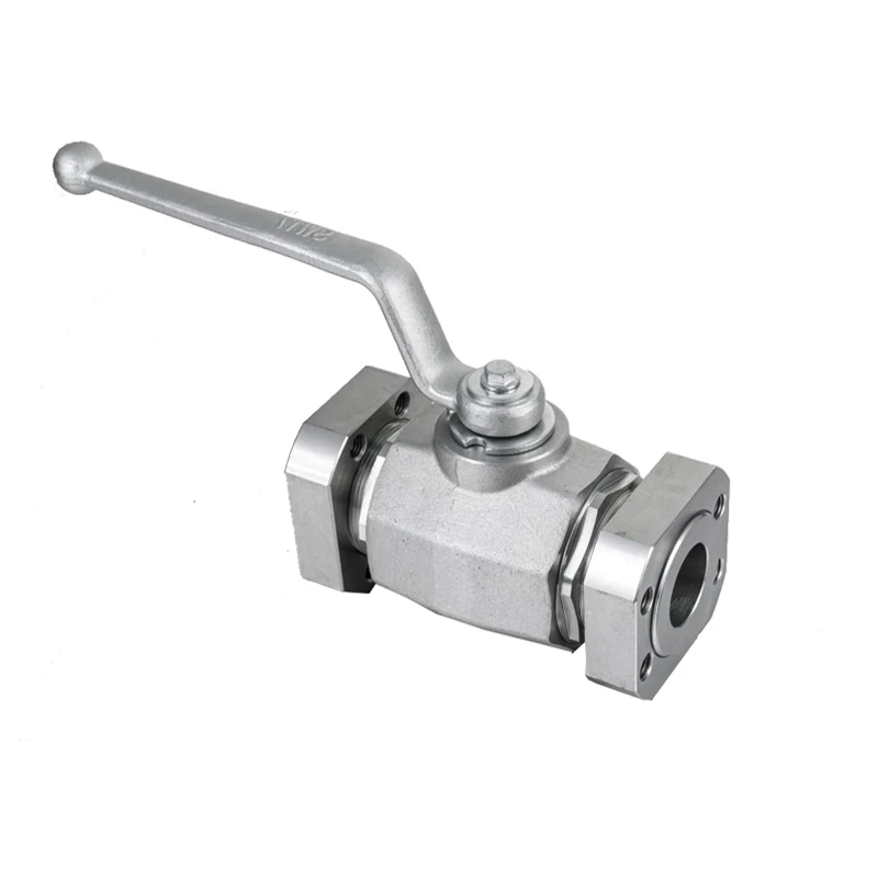 dn50 low temperature price industrial high pressure ss MKH- SAE210-50 flanged hydraulic ball valve 2 inch
