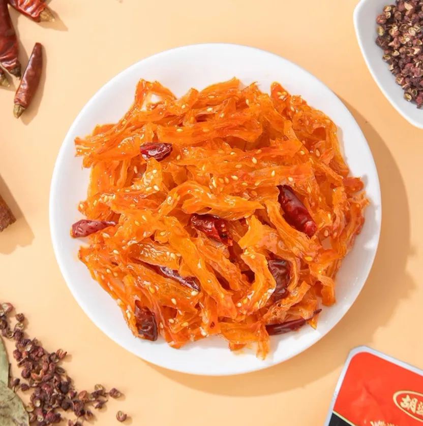 Wholesale Chinese Delicious Healthy Vegetarian Snacks Konjac Sticks Squid Instant Snack Konjac Mala