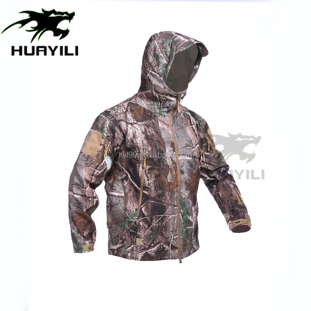 Huayili Custom Multicam Camouflage Breathable 100% Cotton Hunting  Tactical Security Uniform