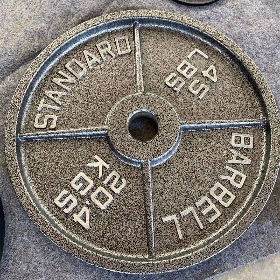 50mm gym Weight lifting steel iron plates weight olymic weight plates lb