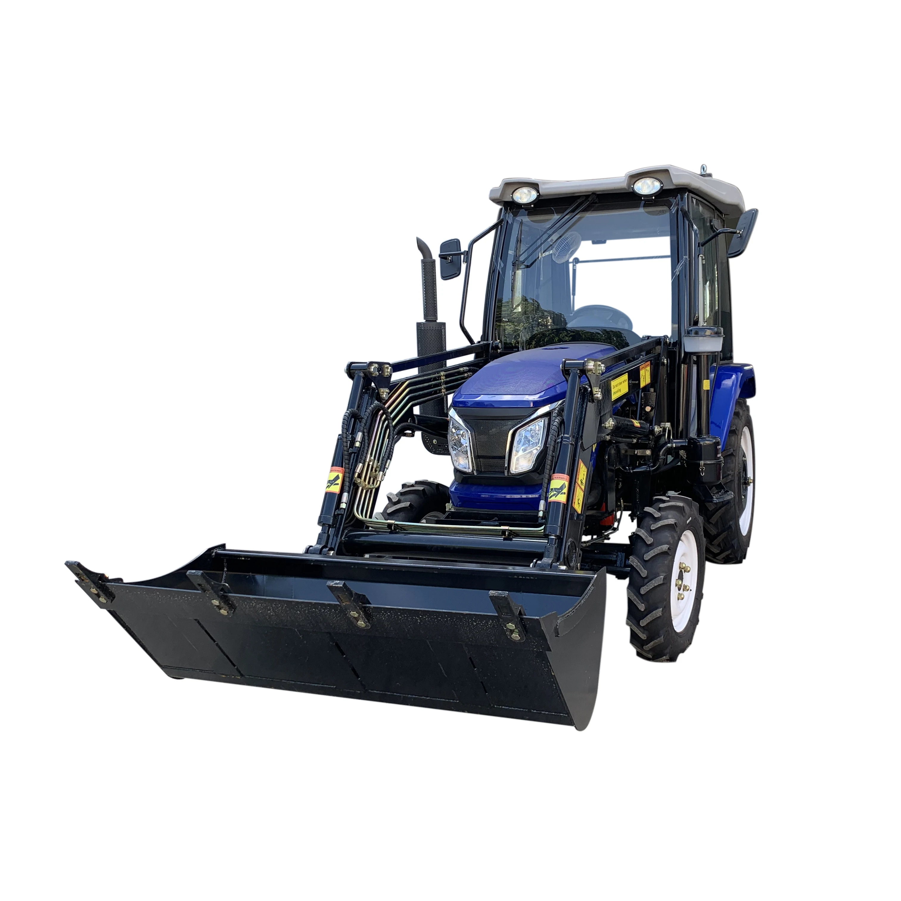 Cheap price and free parts mini yto 254 compact tractor with front end loader to Quick installation and disassembly