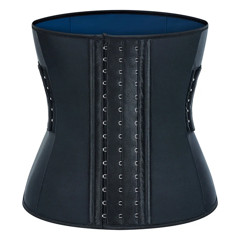 Sports Fitness waist trainer Detachable waist belt sweating latex waist train corset