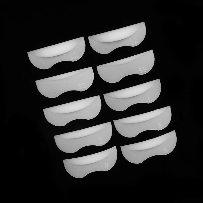 Завивка ресниц патч щит Pad химическая завивка ресниц силиконовыми накладками 5 пар/кор. SS/S/M/L/XL/LL 22 г кремния гидрогеля