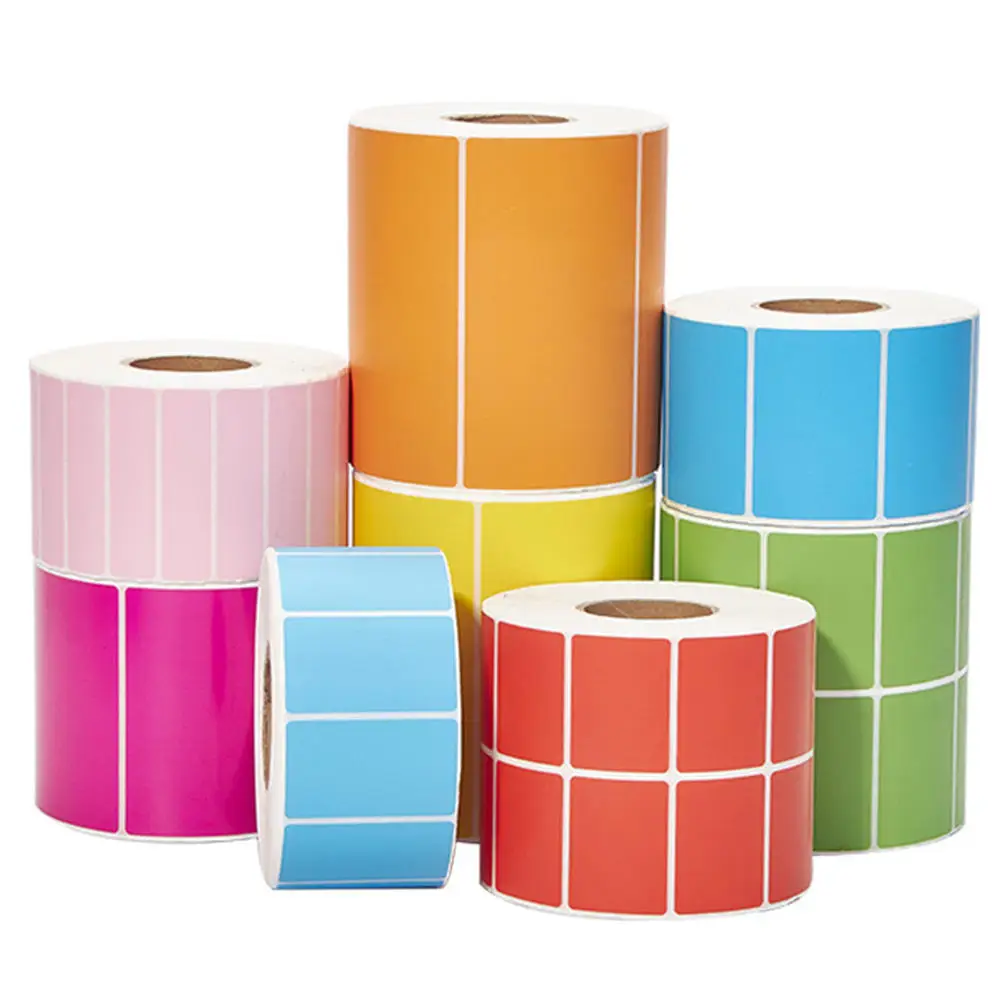 Offset Printing Waterproof Thank You Label Paper Self-Adhesive Transparent Gold Foil Sticker Transparent Logo Label