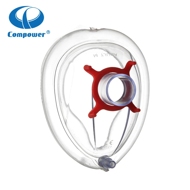 Compower Wholesale High Quality Single Use Anesthesia PVC Face Mask