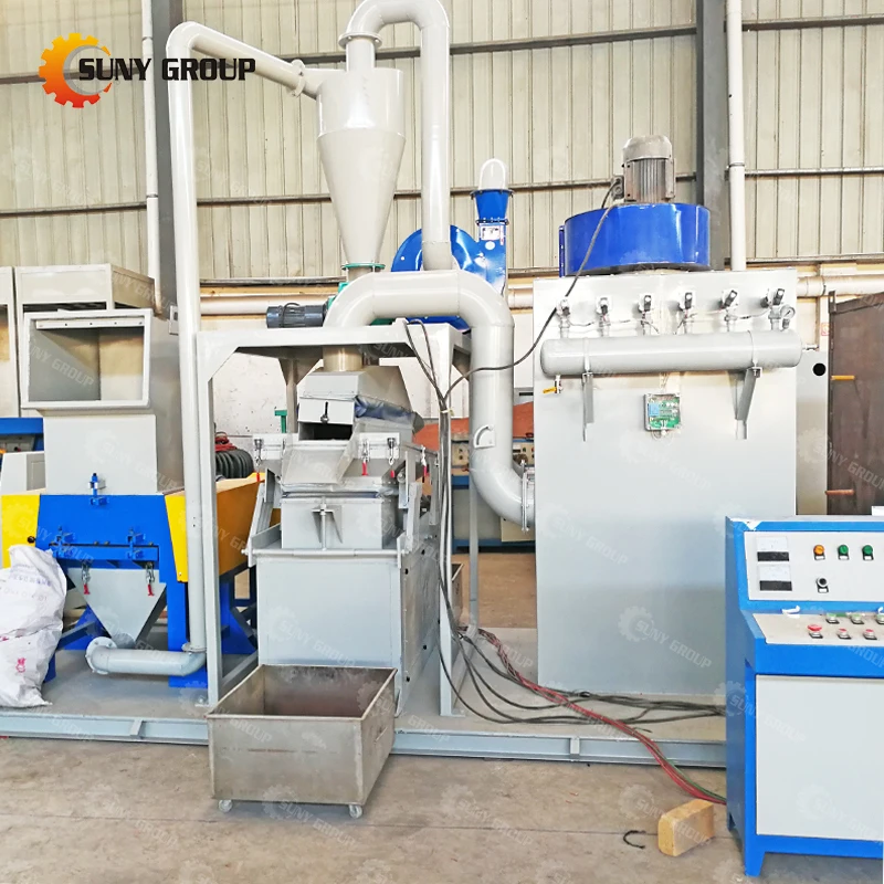 
Pvc Cable Granulator Copper Wire Shredder Machine Scrap Metal Recycling Machine 