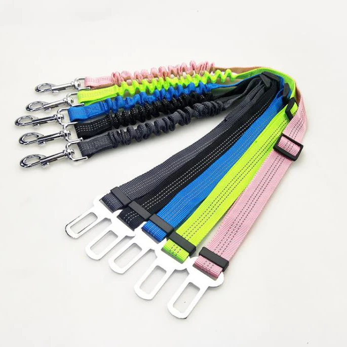 
Wholesale Strap Buckle Dog Leash Vehicle Restraint Dog Seat Belt for Car 