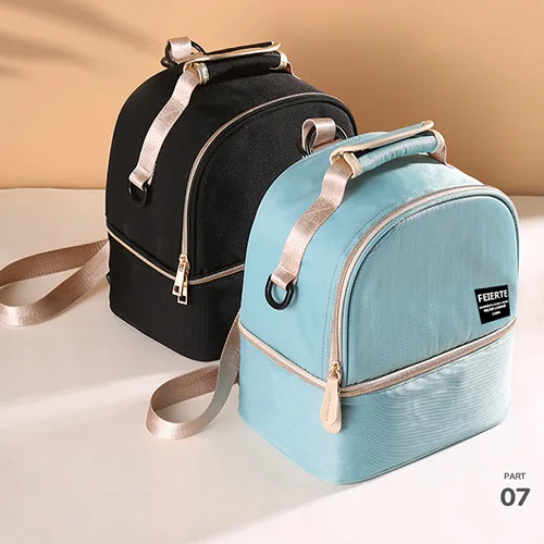 Travel Portable Waterproof Mini Freezer Mommy Breast Milk Cooler Backpack Thermal Insulated Baby Bottle Bag for Breast Pump