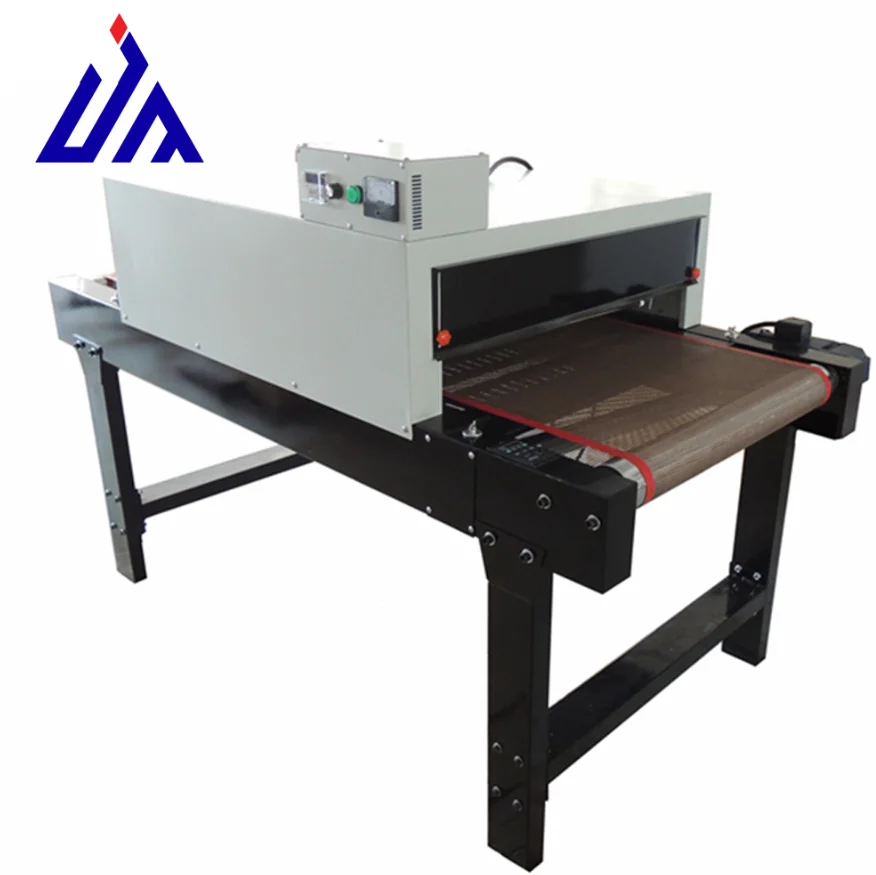 microwave tunnel silk screen printing conveyor dryer machine