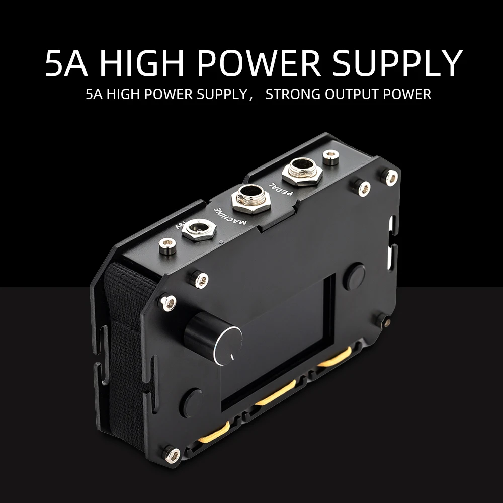 XNET LCD Digital Display Tattoo Power Supply 5A High Power Professional Tattoo Machine Power Supply