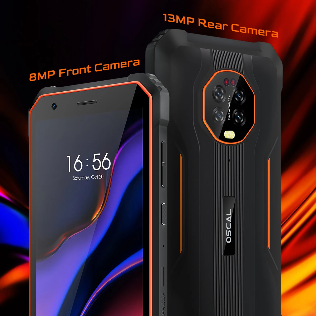 Original OSCAL S60Pro Night Version Explosion-proof 4GB+32GB 5.7 inch Waterproof Mobile Phone