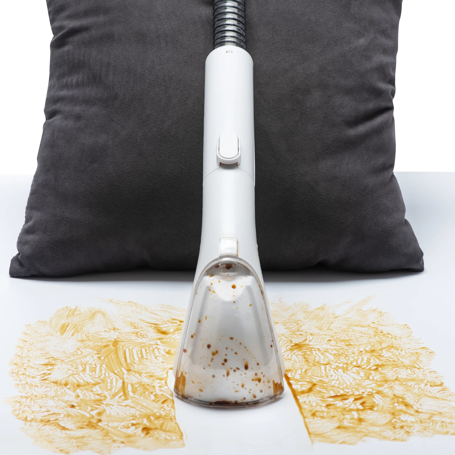 Home use car detailing carpet sofa cleaner 6 gears dry and wet  steam vapor cleaner mini vacuum steam cleaner portable