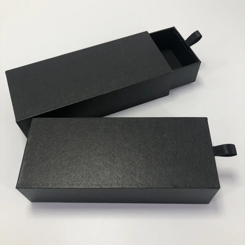 Hot selling custom fashion hard rectangle glasses packaging box case handmade drawer sunglasses case custom logo