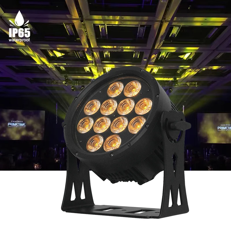 IP65 12x10 Вт RGBAW UV Led Par Battery беспроводной Wi-Fi аккумулятор восходящая Водонепроницаемая светодиодная лампа