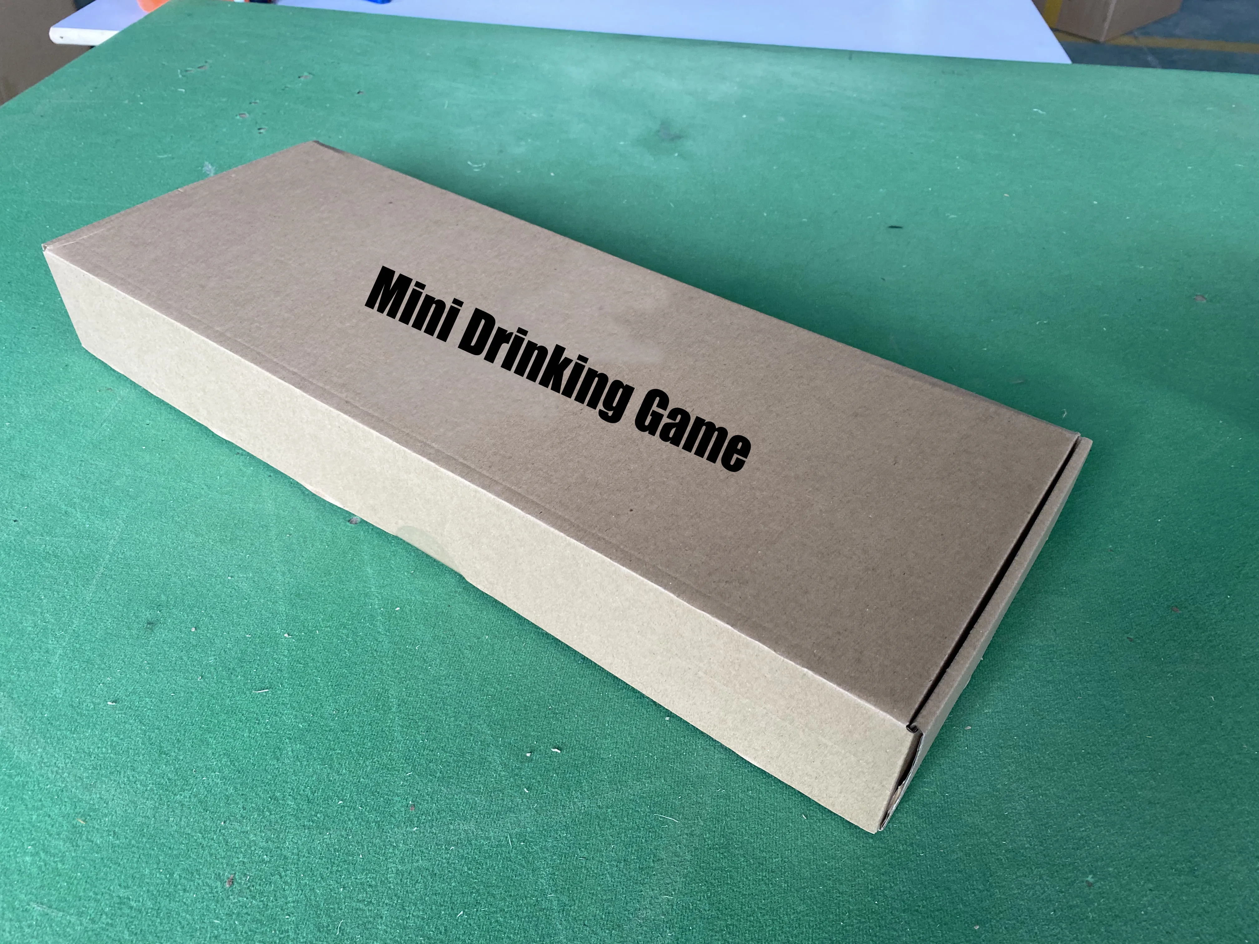 Factory Directly Wholesale Mini Shot Beer Drinking  Wooden Table Game for On the Go and At Home