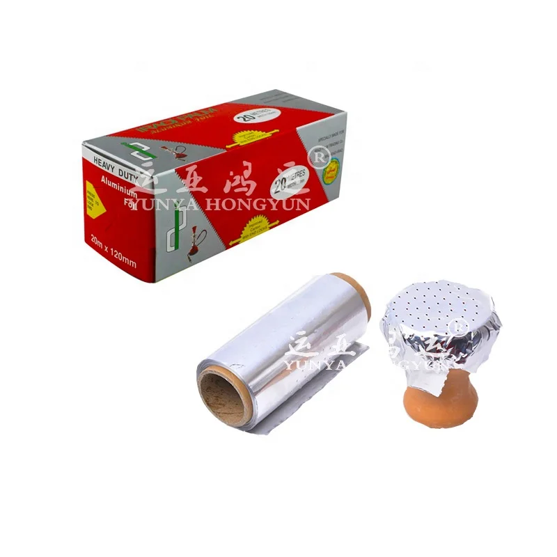 wholesale shisha Accessories aluminum hookah foil roll with customized box