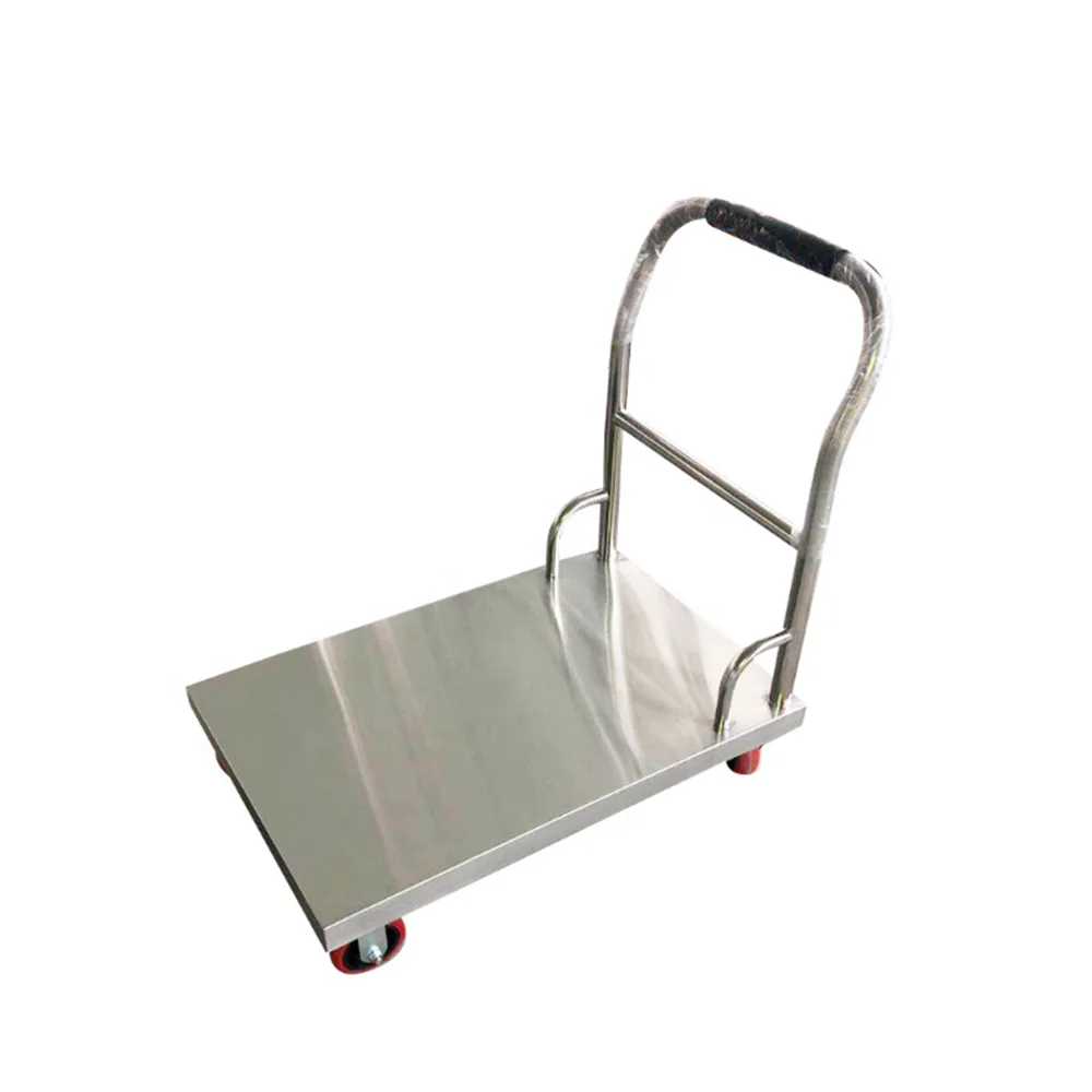 Stainless Steel foldable platform hand truck