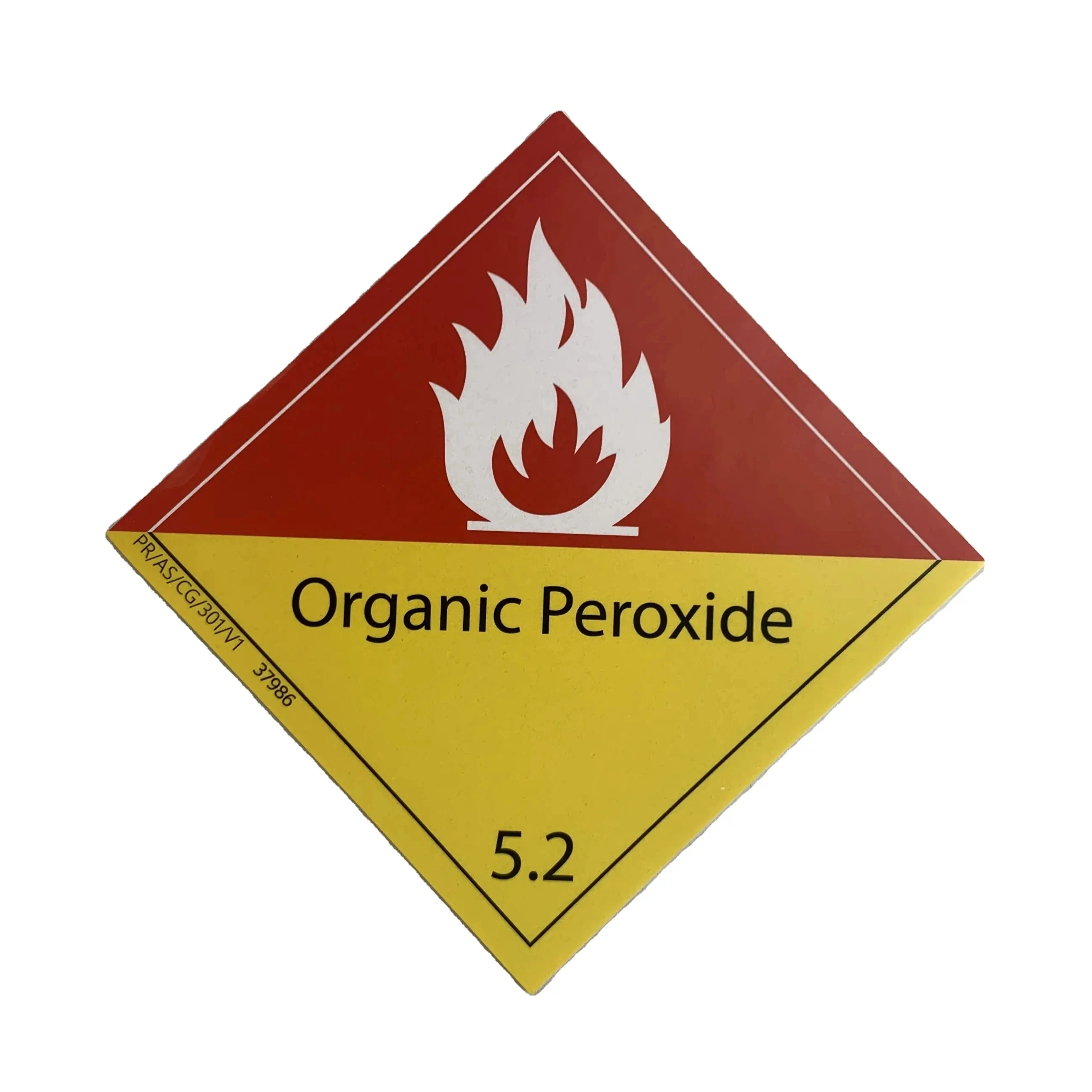 Wholesale Custom Glossy/Matte Warning Labels For Hazard Dangerous Goods