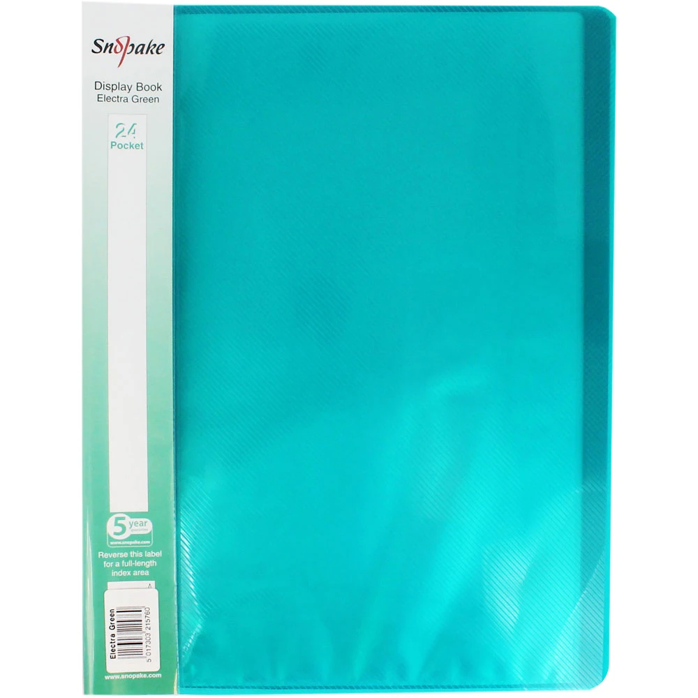 
Professional PP Foam A4 Letter Size 20 Pocket Transparent Sheet Protector Presentation Hardcover Display Book 