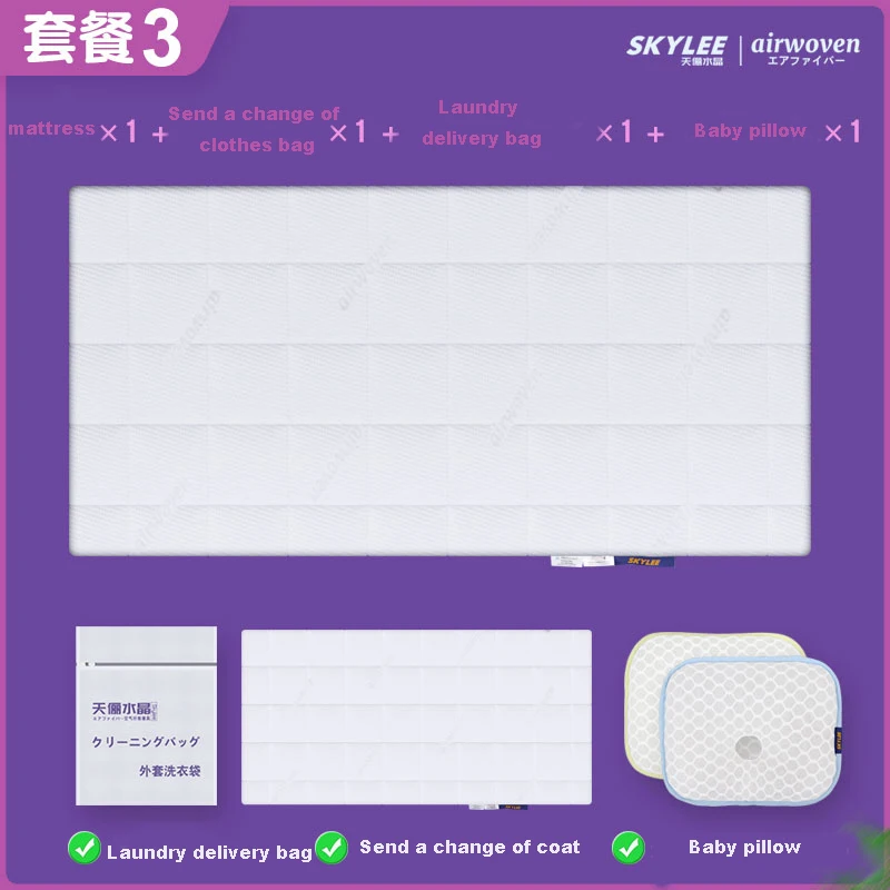 POE Air Fiber Polymer Vermicelli Massage Air Woven 4 D Washable Convertible Home Hotel School Hospital Mattress