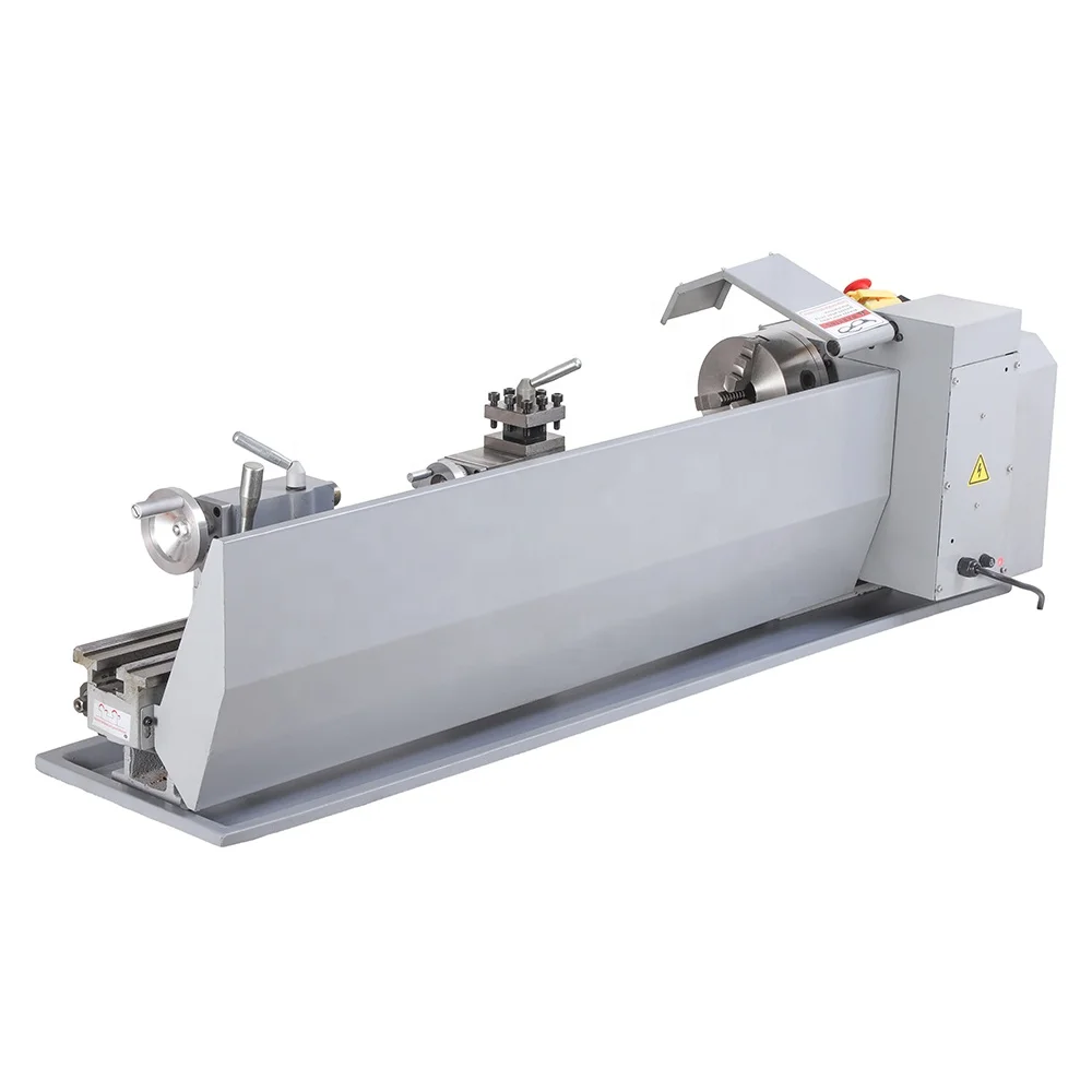 Humanized Design 4-Way Tool Post Metal Work 220v Mini Metal Manual Lathe 800mm Machine