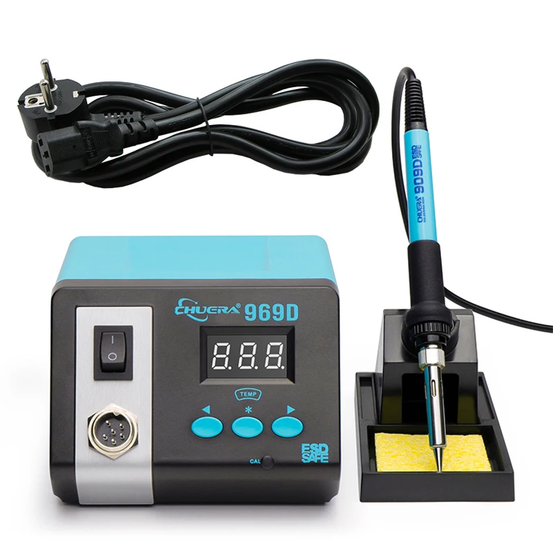 Professional Soldering Machine CSD-969D 220V Eu Plug Digital Display Constant Temperature Soldering Station
