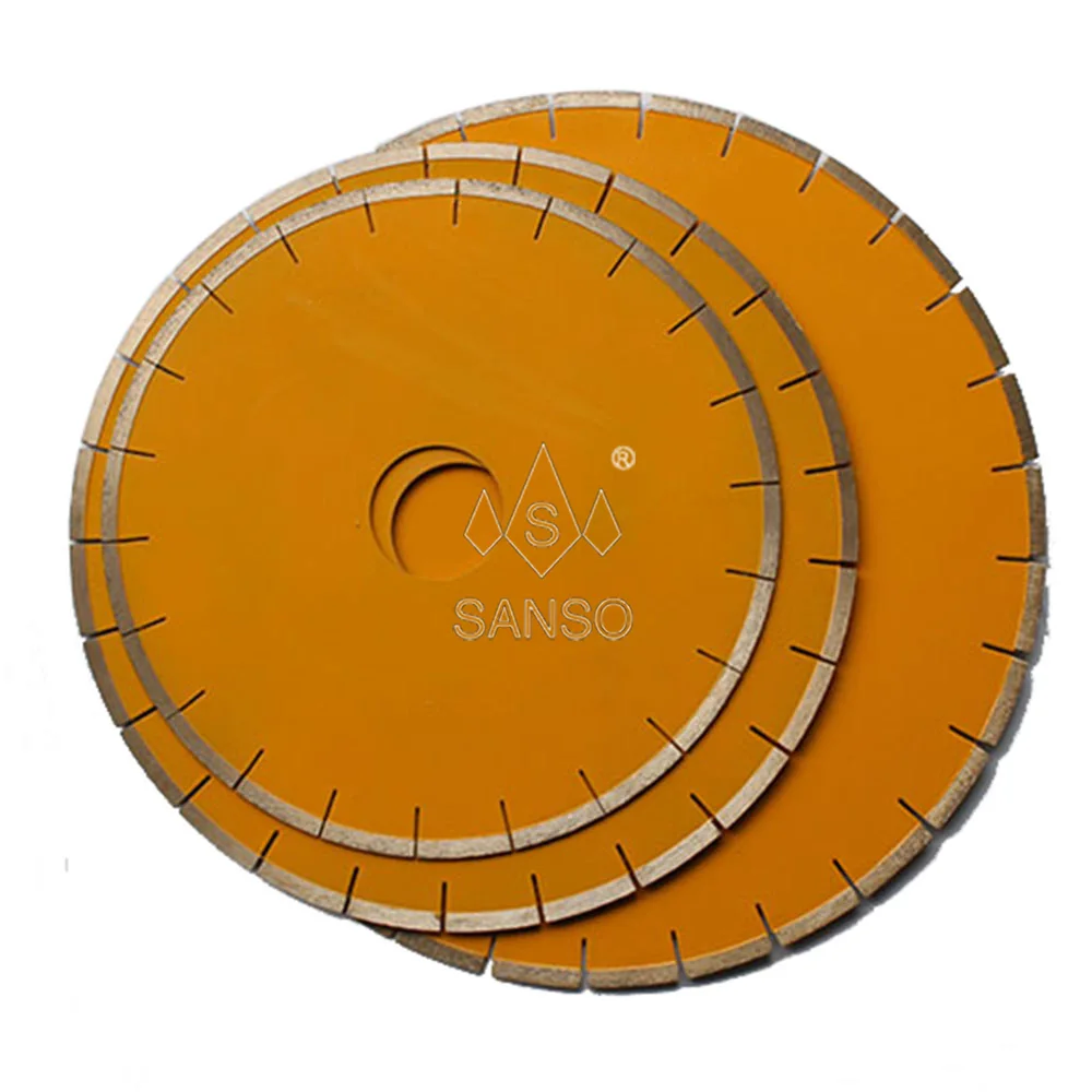 Sanso Smoothly Cutting Stone Edge Slab Cutting Disc Marble Cutting Tools Diamond Saw Blade For Marble