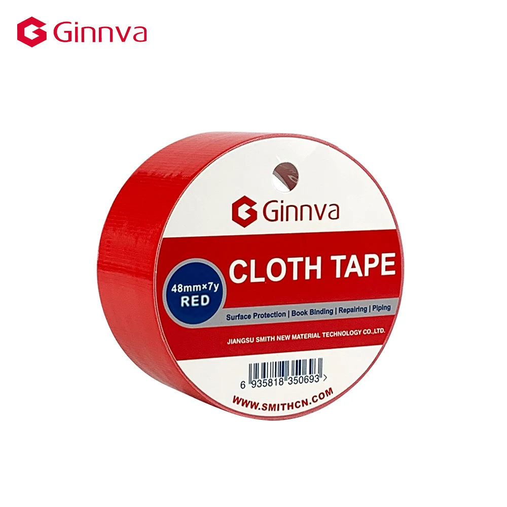 Bulk Hot Melt Adhesive 25mm Polyester Cloth Tape Single-Sided Strong Adhesion for Bag and Carton Sealing B2B Selling