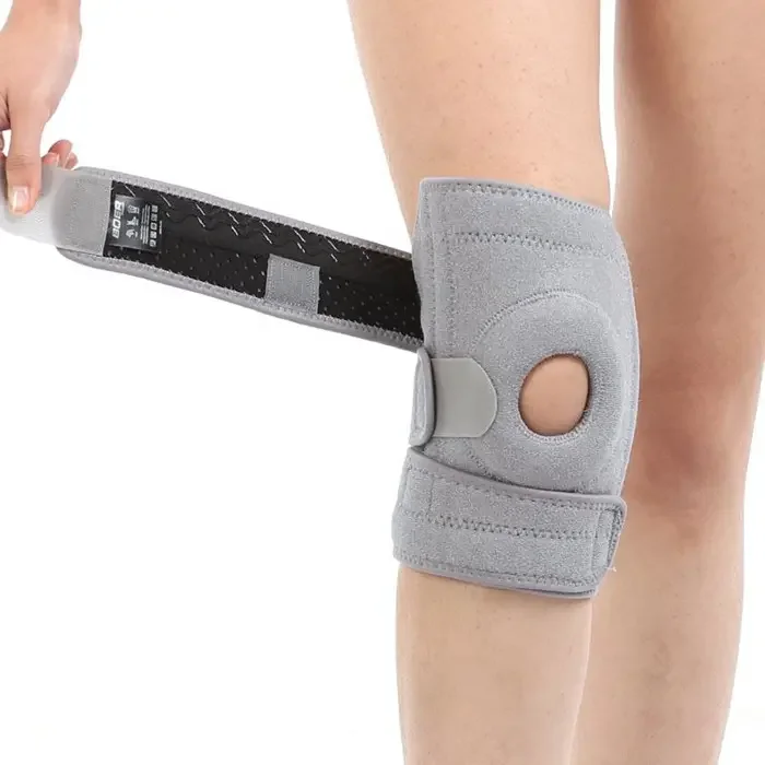 UOO Factory Custom Knee Brace with Side Stabilizers Patella Gel Pads Adjustable Straps Knee Support Wrap for Knee Pain