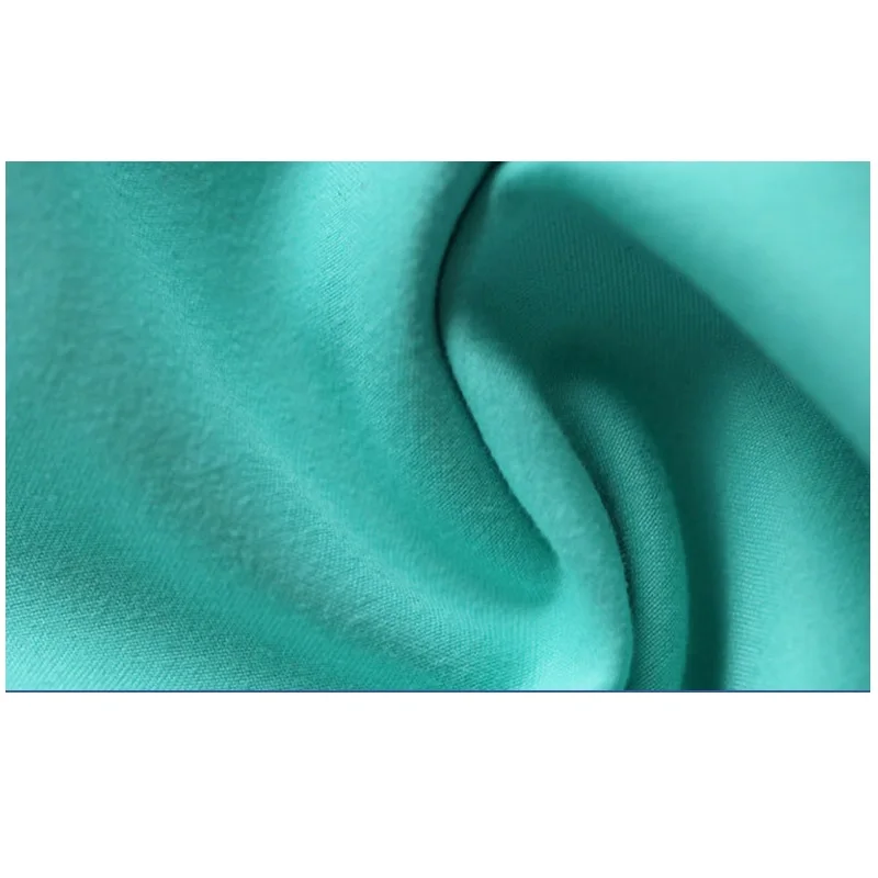Woven Wool Peach Fabrics Solid Color 100% Polyester Clothing Woolpeach Fabric Plain Dyed Fabrics for Cloth and Scarf