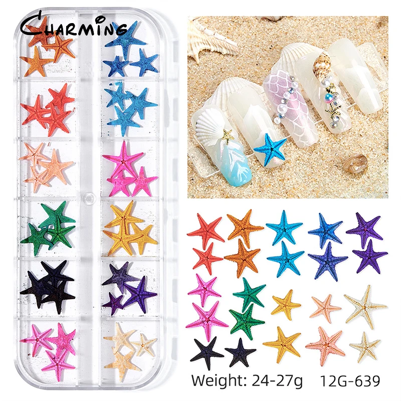 Mixed Starfish Polymer Clay Sprinkles For DIY Crafts Slime Filling Nail Art Decoration Hot Soft Clay Sprinkles Colorful for DIY