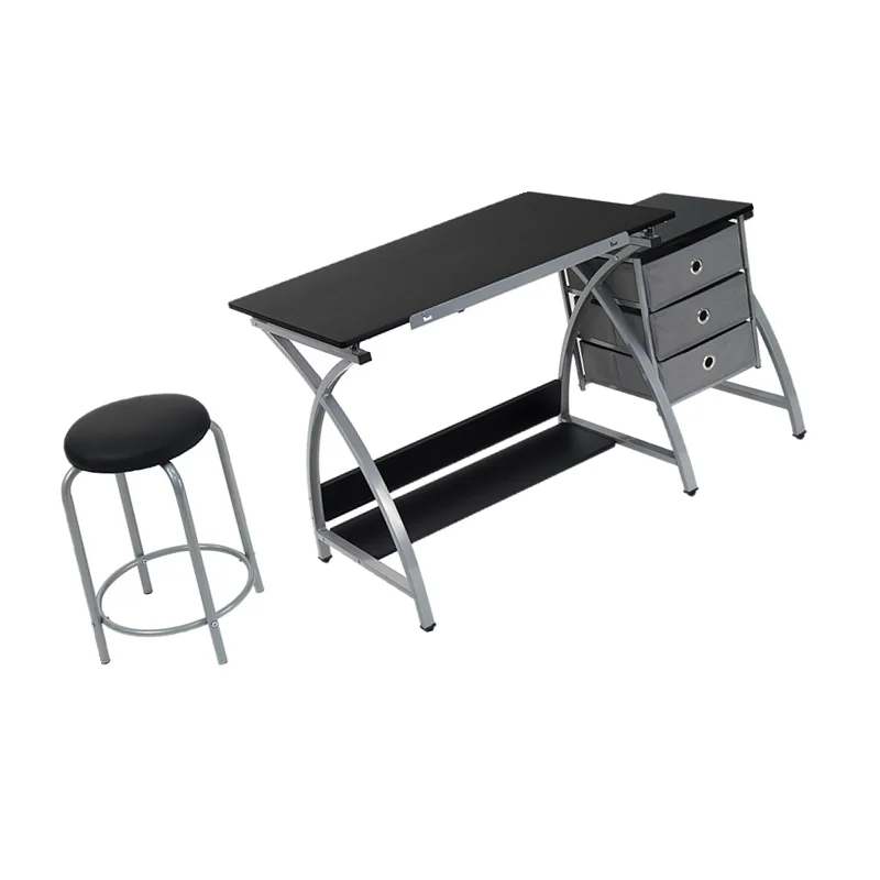 Studio Office Drafting Table Art Drawing Adjustable Craft Station