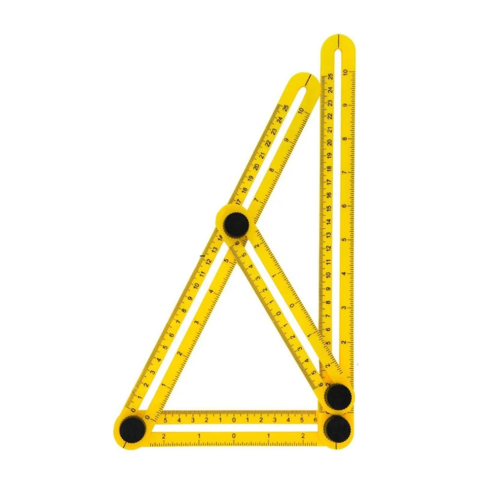 Woodworking Foldable Measuring Tool Custom Flexible Plastic Ruler