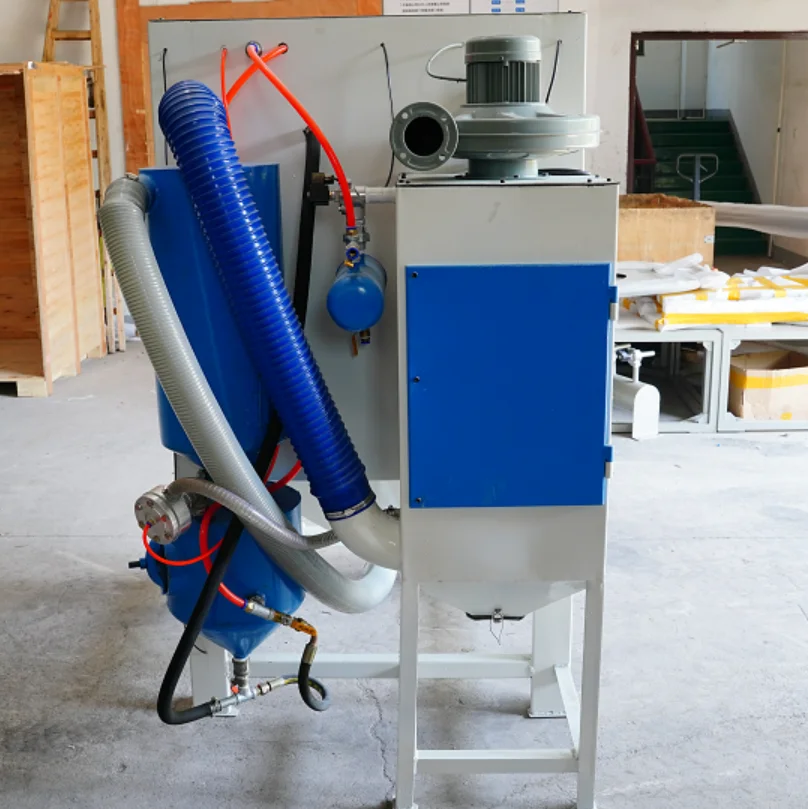 
Sand blasting machine 