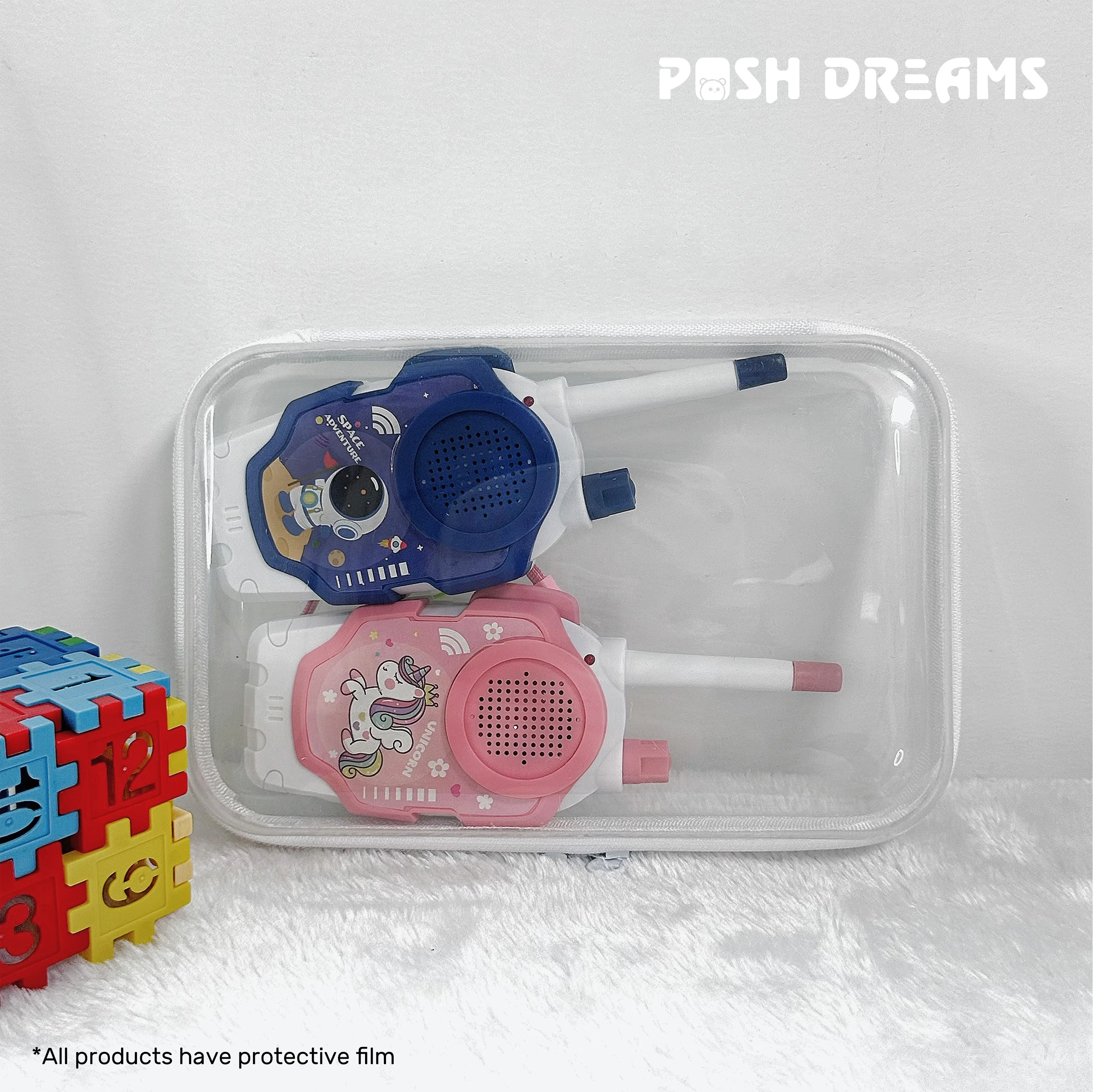 POSH DREAMS multifunctional zipper closure environmentally friendly material box safe and durable handmade storage storage bin