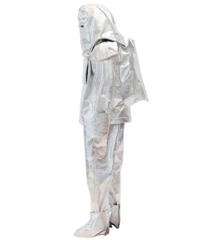 1000degree fireman fire entry suit Aluminum clothing for firefighter aluminum foil Heat Resistance uniform
