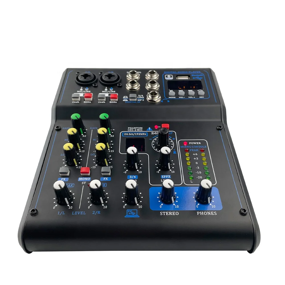 Профессиональный аудио микшер цифровая консоль по низкой цене для студийной записи