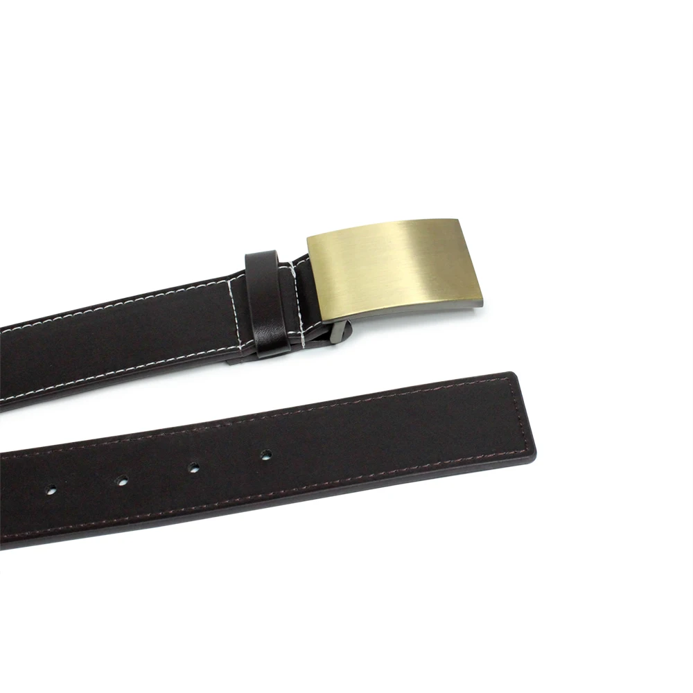Wholesale Fashion Custom LOGO fashion men synthetic leather Belt manufacturers