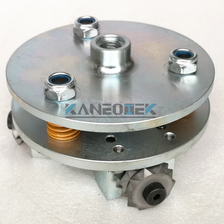KANEOTEK Pyramid Stars Double Layer Bush Hammer Wheel Machine Supplier For Cladding Bushing Marble Limestone Sandstone Stone