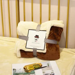 Double Layer Plush Microfiber (Warm/Cozy/Fluffy) Flannel Fleece Throw Sherpa Fleece Throw Blanket