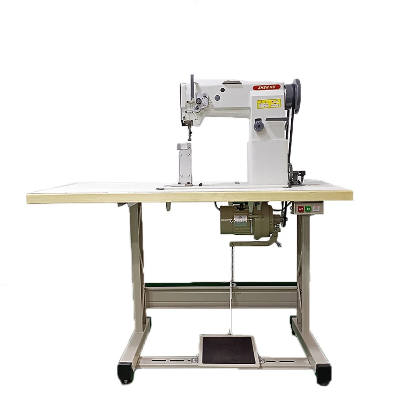 Industrial Walking Foot Single Lockstitch Needle Shoes Leather High Post Bed Sewing Machine Price With Table