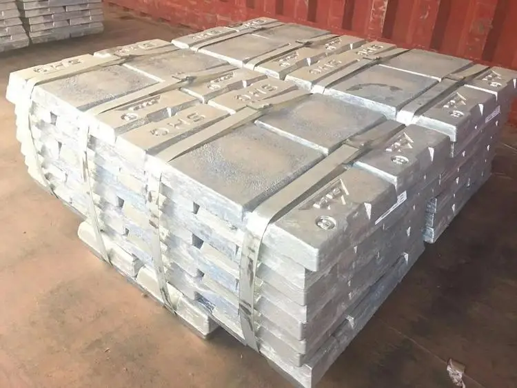 99.995% цинковые слитки высокой чистоты поставка из Китая