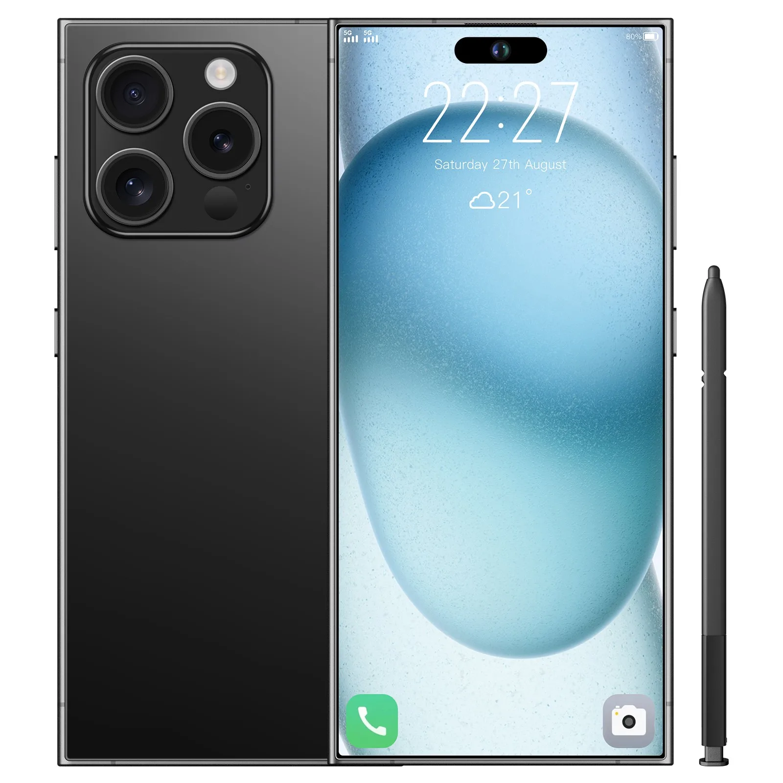 2024 горячий смартфон i15 Ultra 5G 16 + 1 ТБ