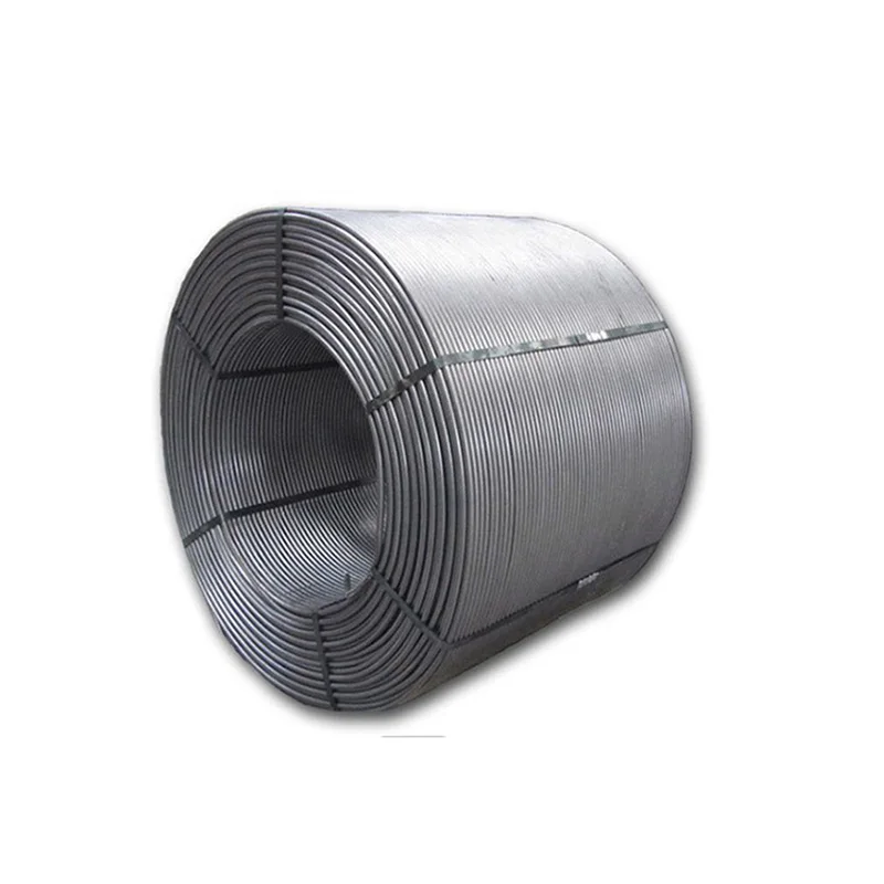 Factory Price Calcium Silicon Alloy SiCa Cored Wire for Steelmaking
