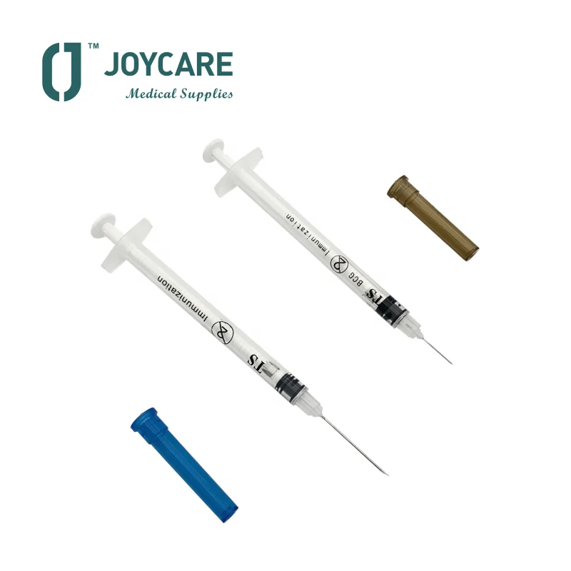 Disposable Auto disable AD Syringe 0.05ml 0.1ml 0.2ml 0.3ml 0.4ml 0.5ml 1ml AUTO disable syringe