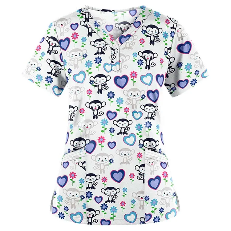 
hospital nurse uniform scrubs tops dentistry doctor overalls lab coat spa uniforms medical surgical scrubs uniforms 