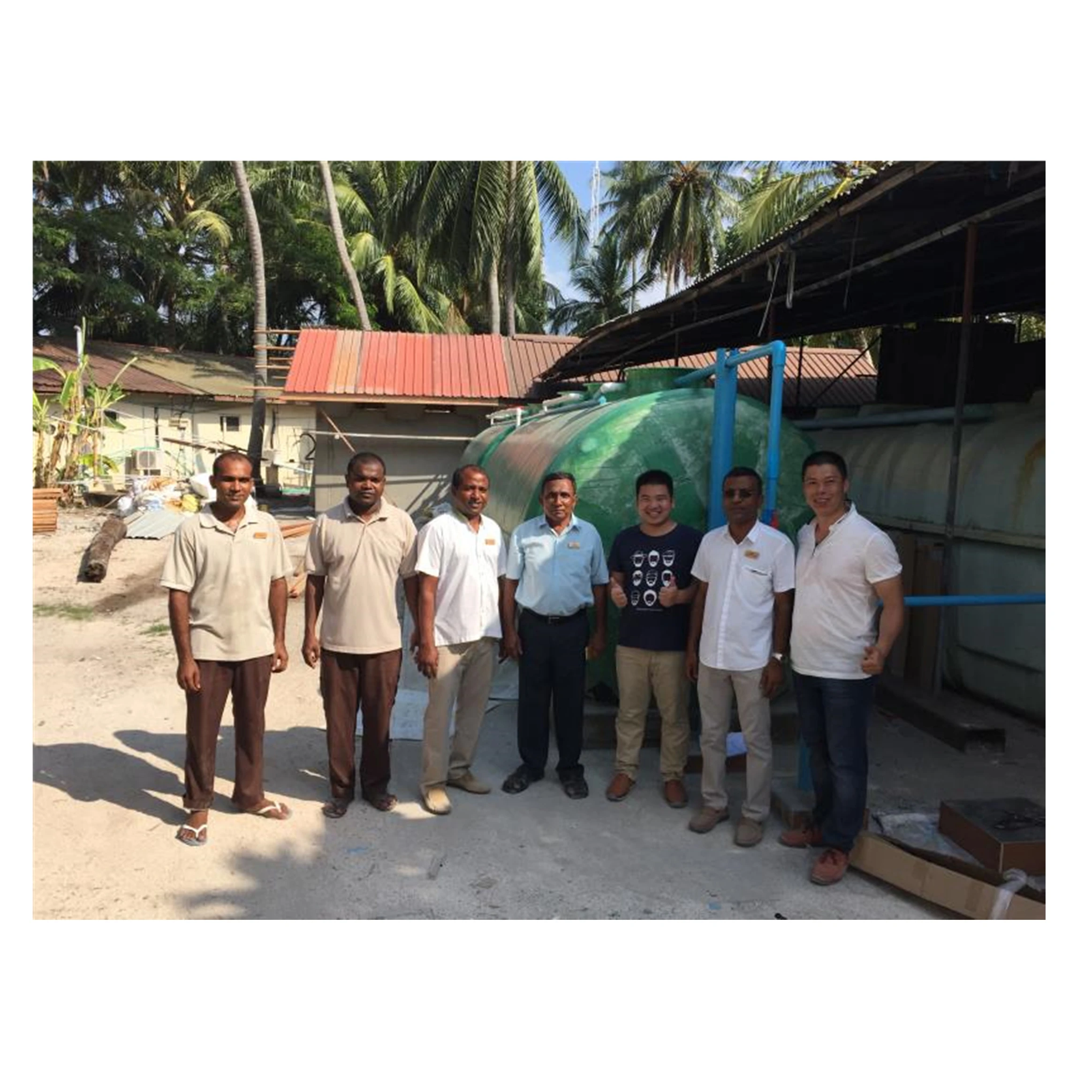 FRP Integrated containerized sewage treatment plant